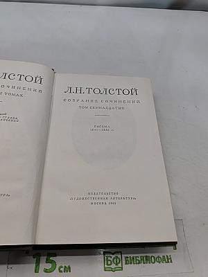 Собрание сочинений. Том семнадцатый. Письма 1843-1886 гг.