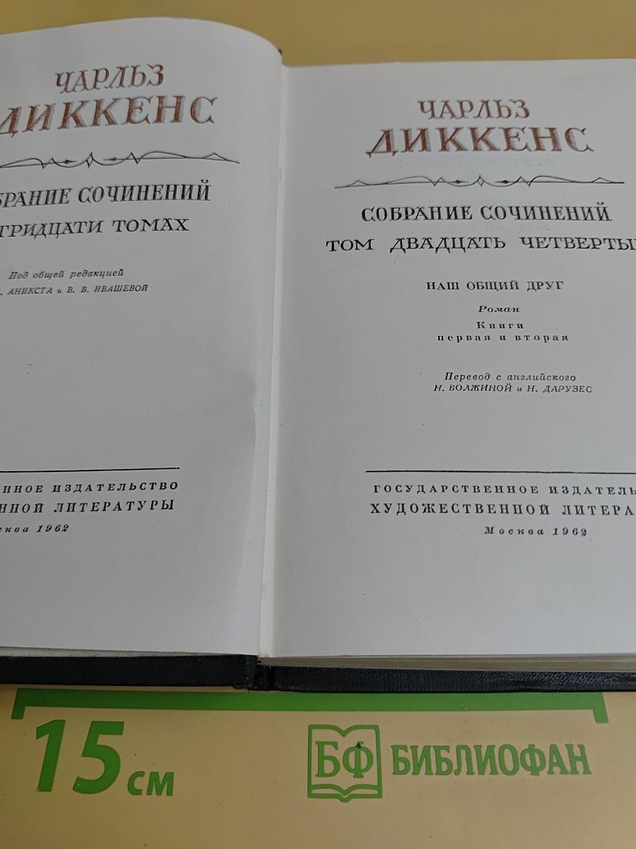 Собрание сочинений в двадцати четырех томах. Том 24. Наш общий друг