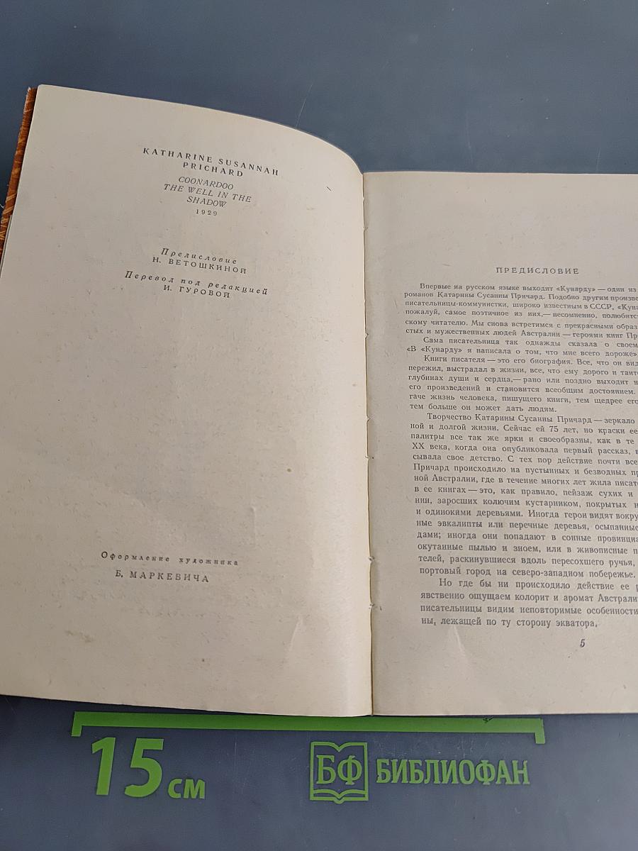 Кунарду, или Колодец в тени