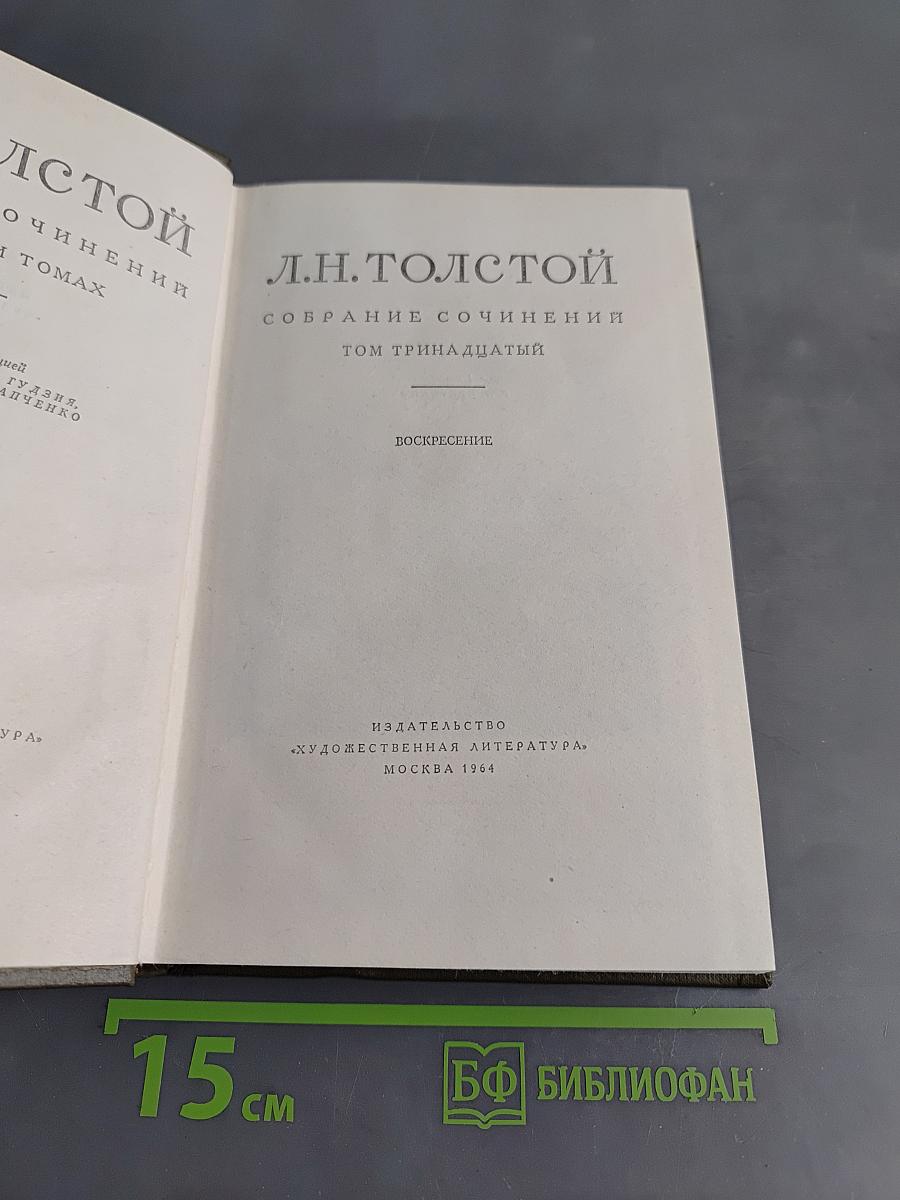 Собрание сочинений. Том тринадцатый. Воскресение