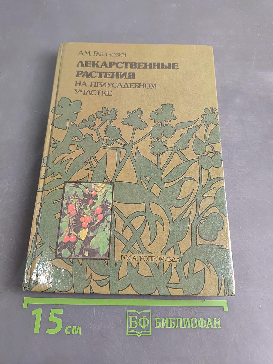 Лекарственные растения на приусадебном участке