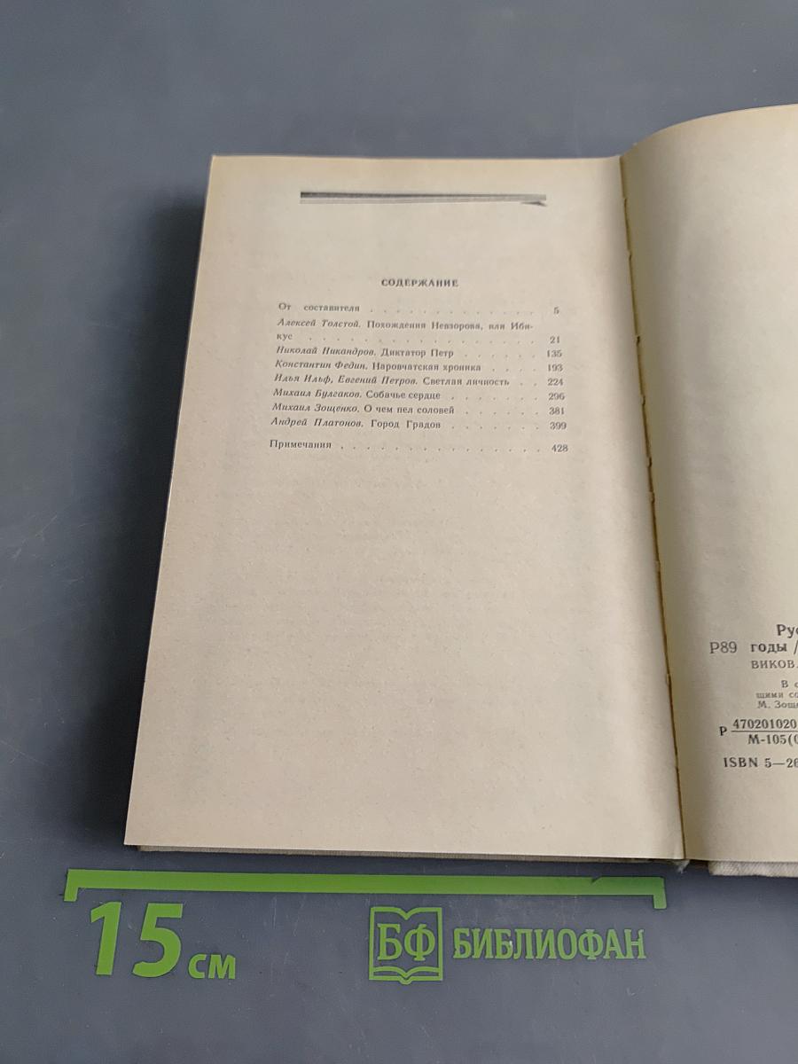 Русская советская сатирическая повесть. 20-е годы