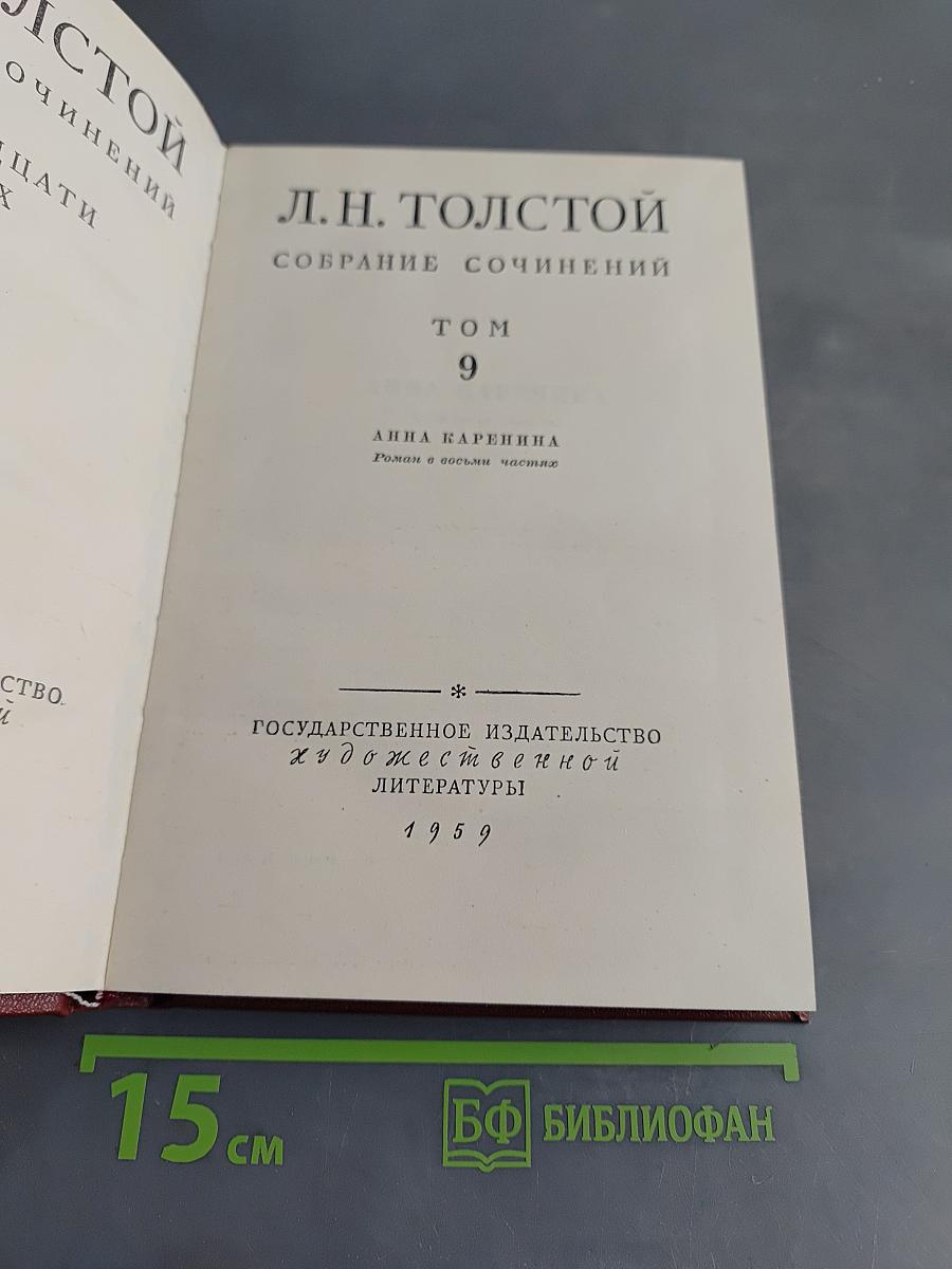 Анна Каренина. Роман в восьми частях. Том 9