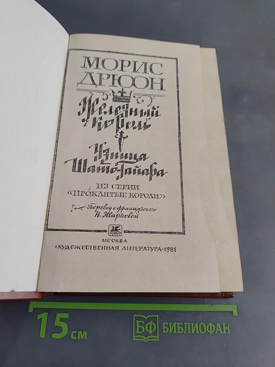 Железный король. Узница Шато-Гайара