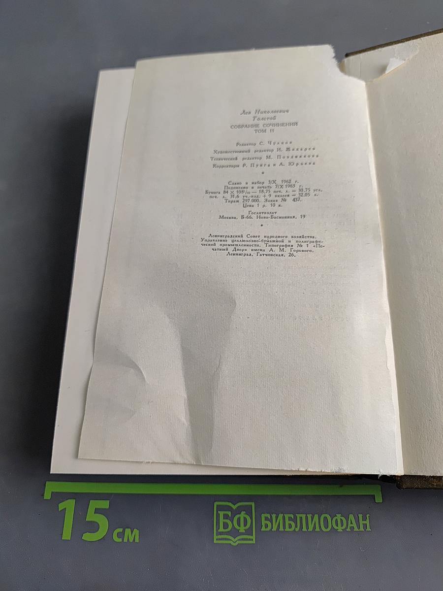 Собрание сочинений. Том одиннадцатый. Драматические произведения 1864–1910 гг.