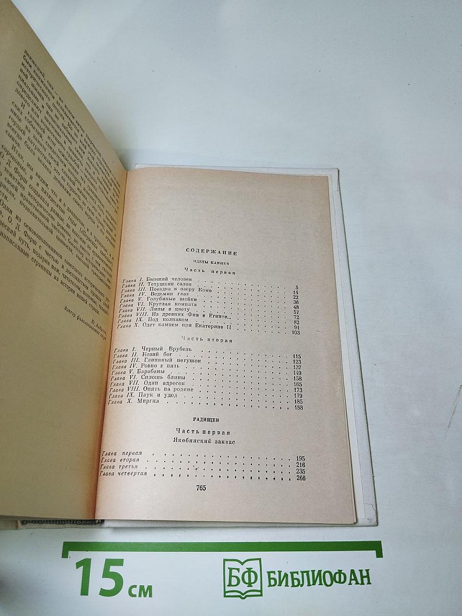 Романы. Одеты камнем. Радищев. Михайловский замок