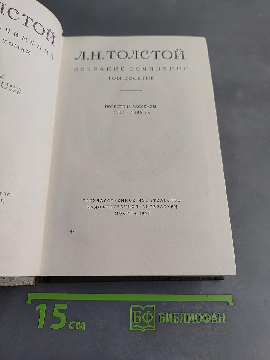 Собрание сочинений. Том десятый. Повести и рассказы 1872-1886 гг.