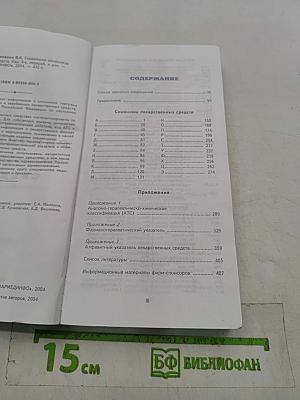 Справочник синонимов лекарственных средств