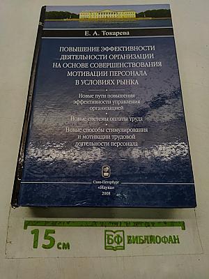 Повышение эффективности деятельности организации на основе совершенствования мотивации персонала в условиях рынка