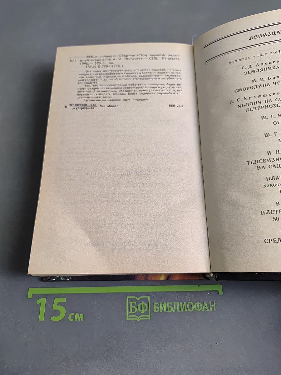 Всё о лошади