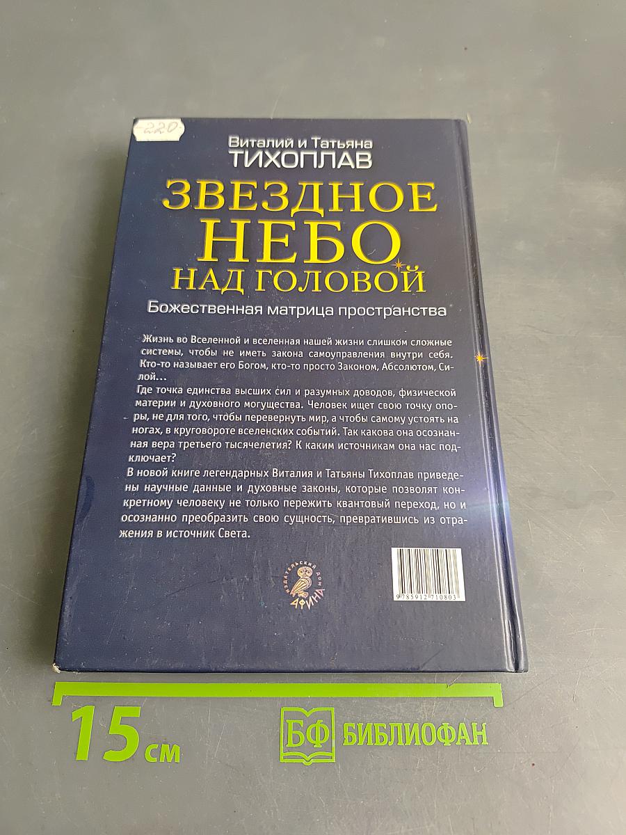 Звездное небо над головой. Божественная матрица пространства