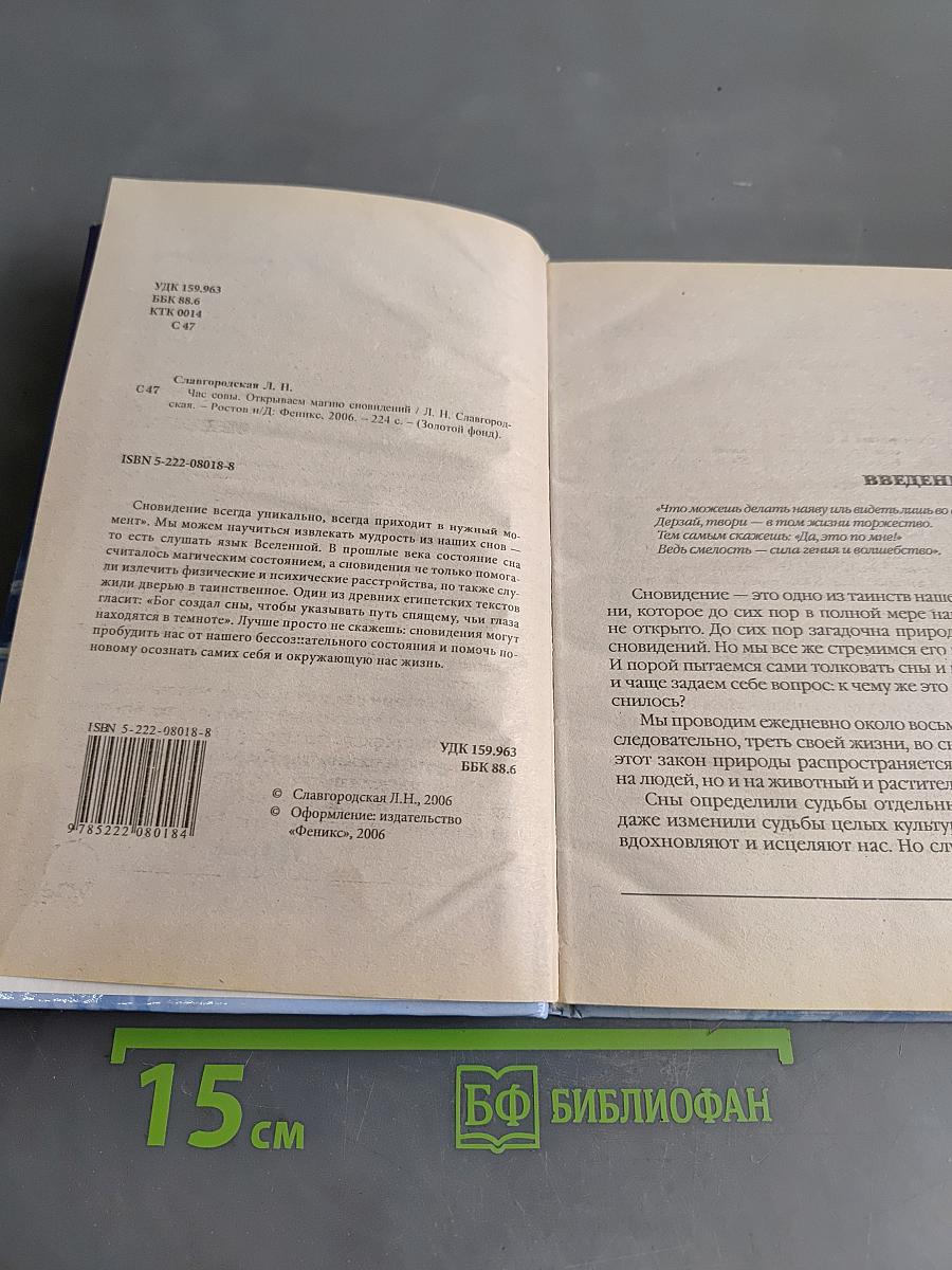Час совы. Открываем магию сновидений