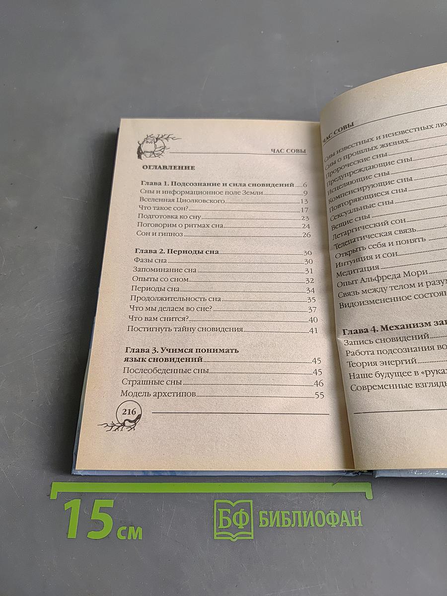 Час совы. Открываем магию сновидений