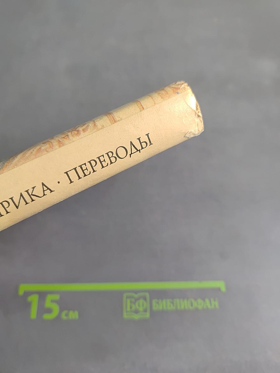 Лирика. Переводы