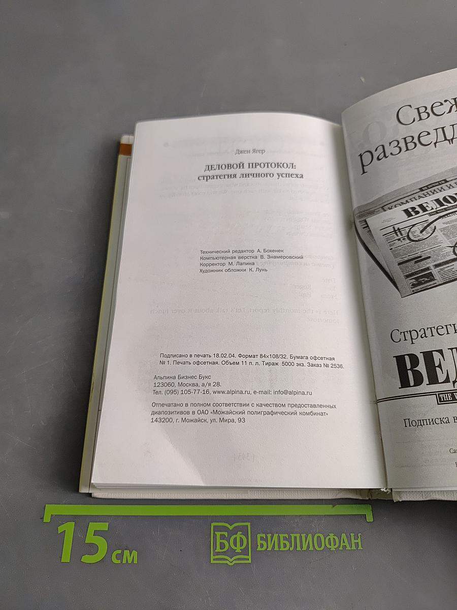 Деловой протокол. Стратегия личного успеха