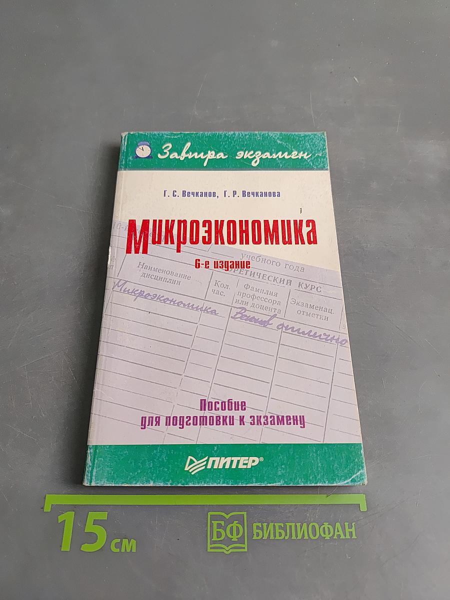 Микроэкономика
