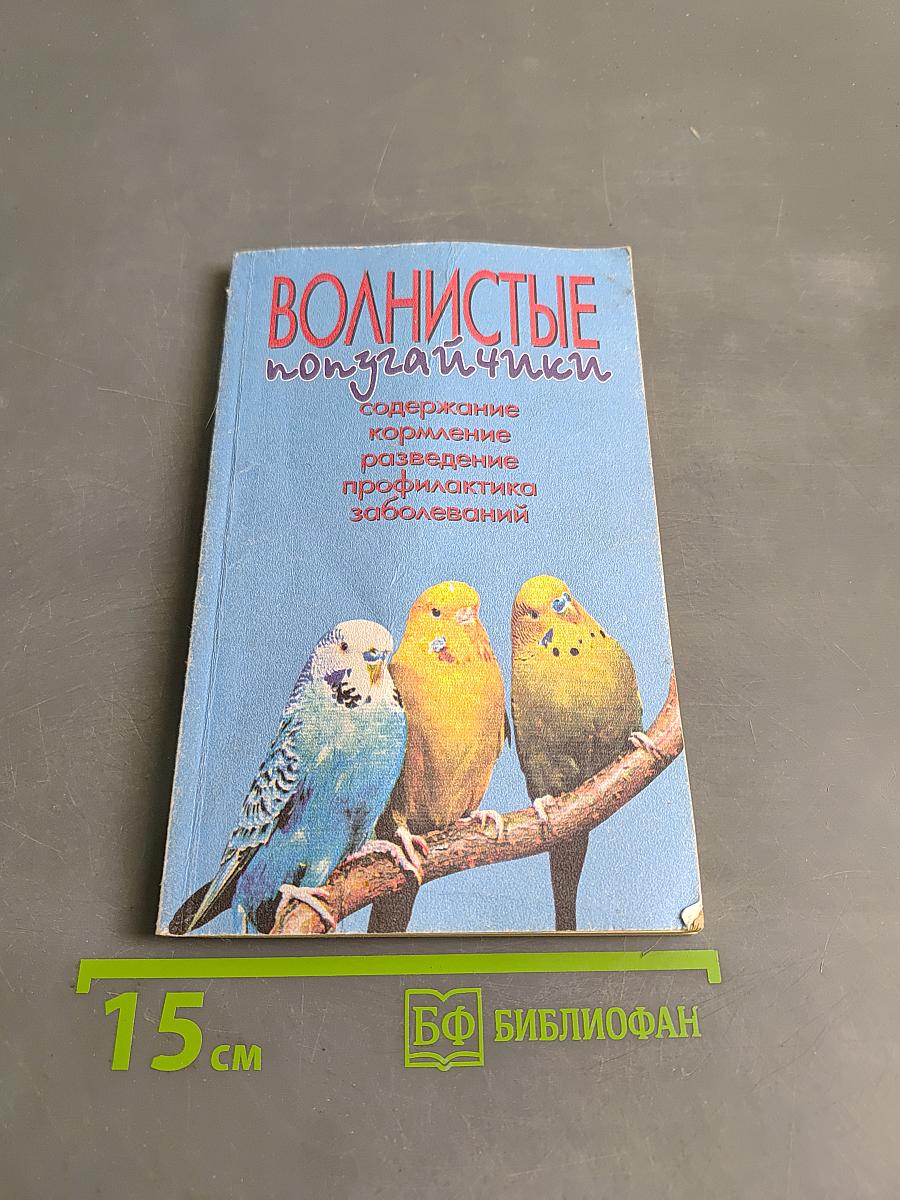 Волнистые попугайчики