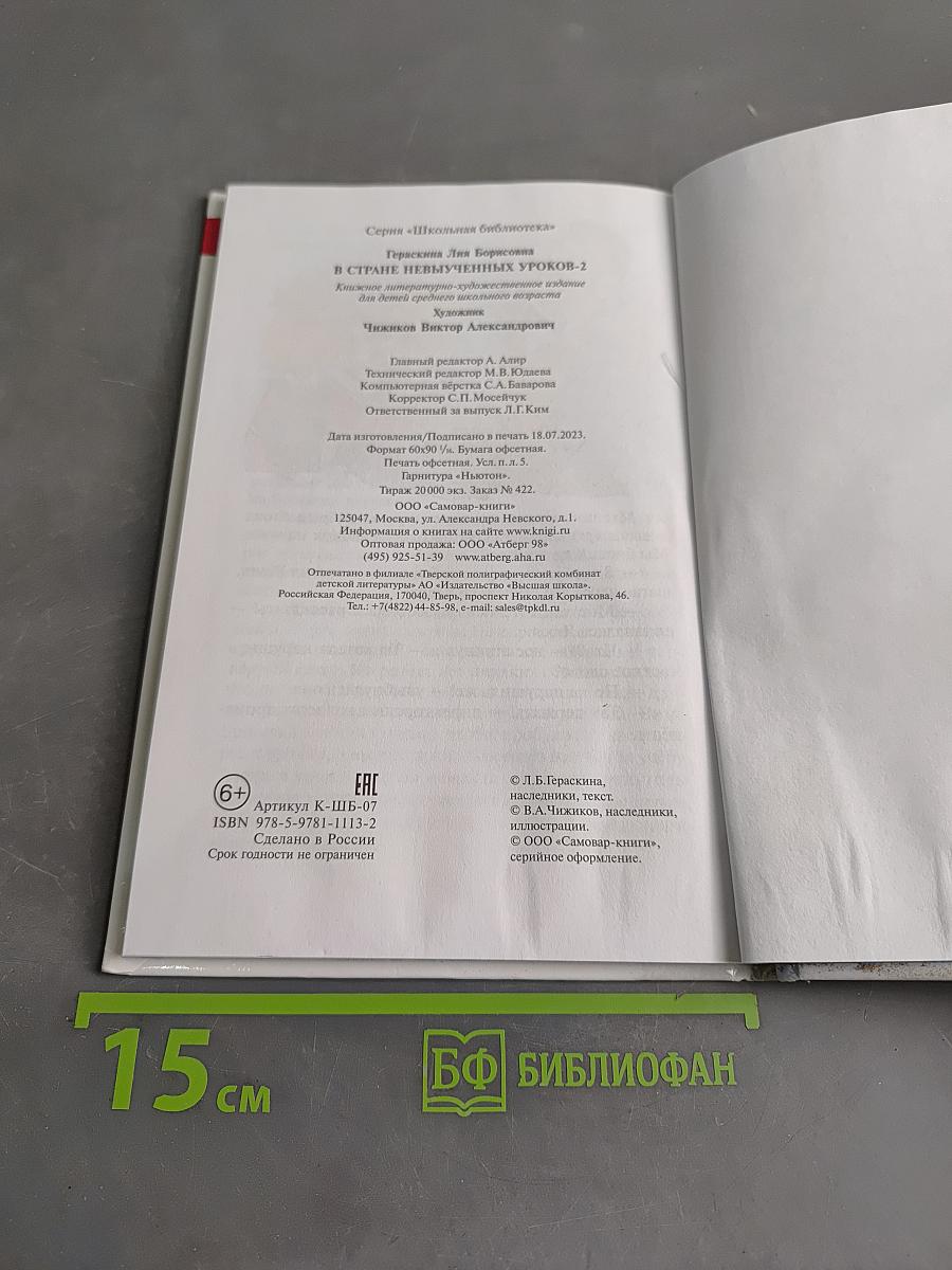 В стране невыученных уроков-2