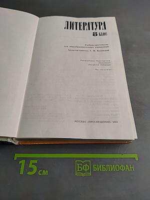 Литература 8 класс