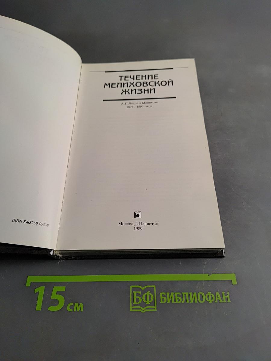 Течение Мелиховской жизни