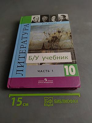 Литература. Учебник для общеобразовательных учреждений. Базовый и профильный уровни. В двух частях. Часть 1. 10 класс