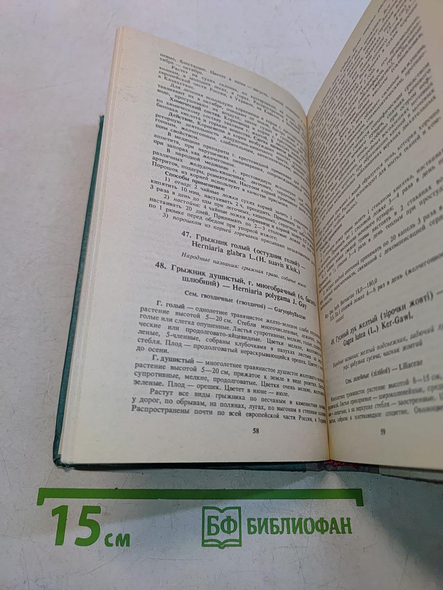 Лечение растениями