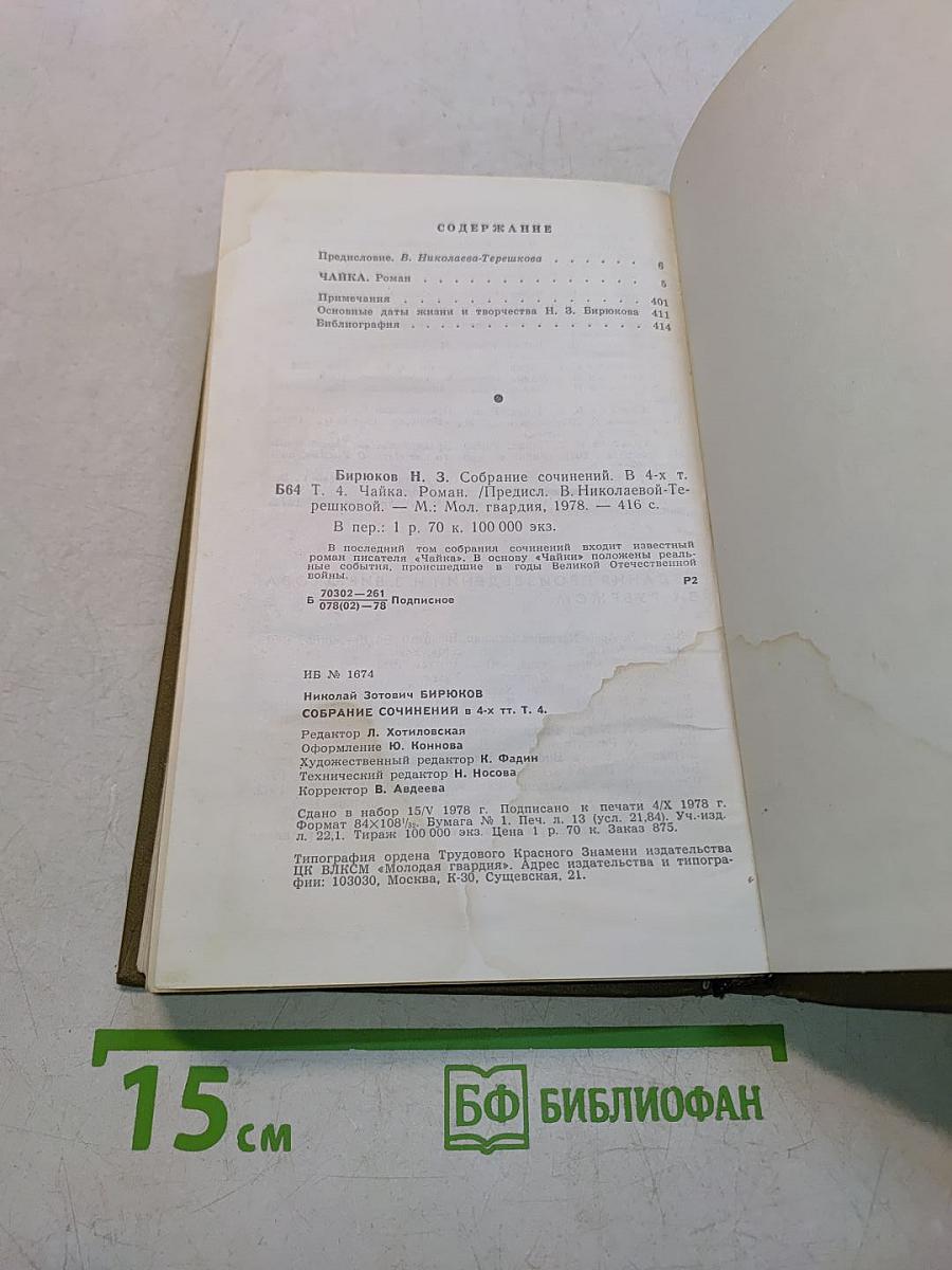 Чайка. Роман. Том четвертый