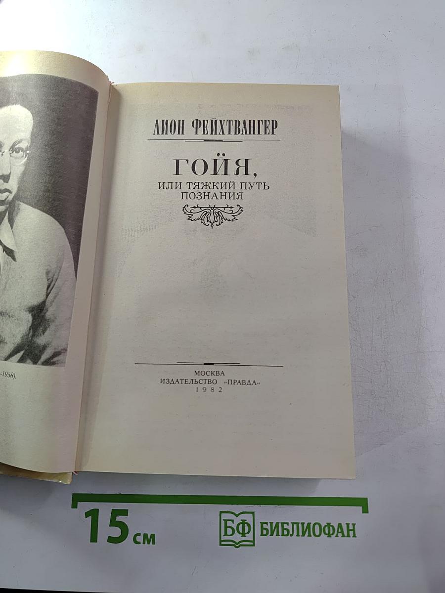 Гойя, или Тяжкий путь познания