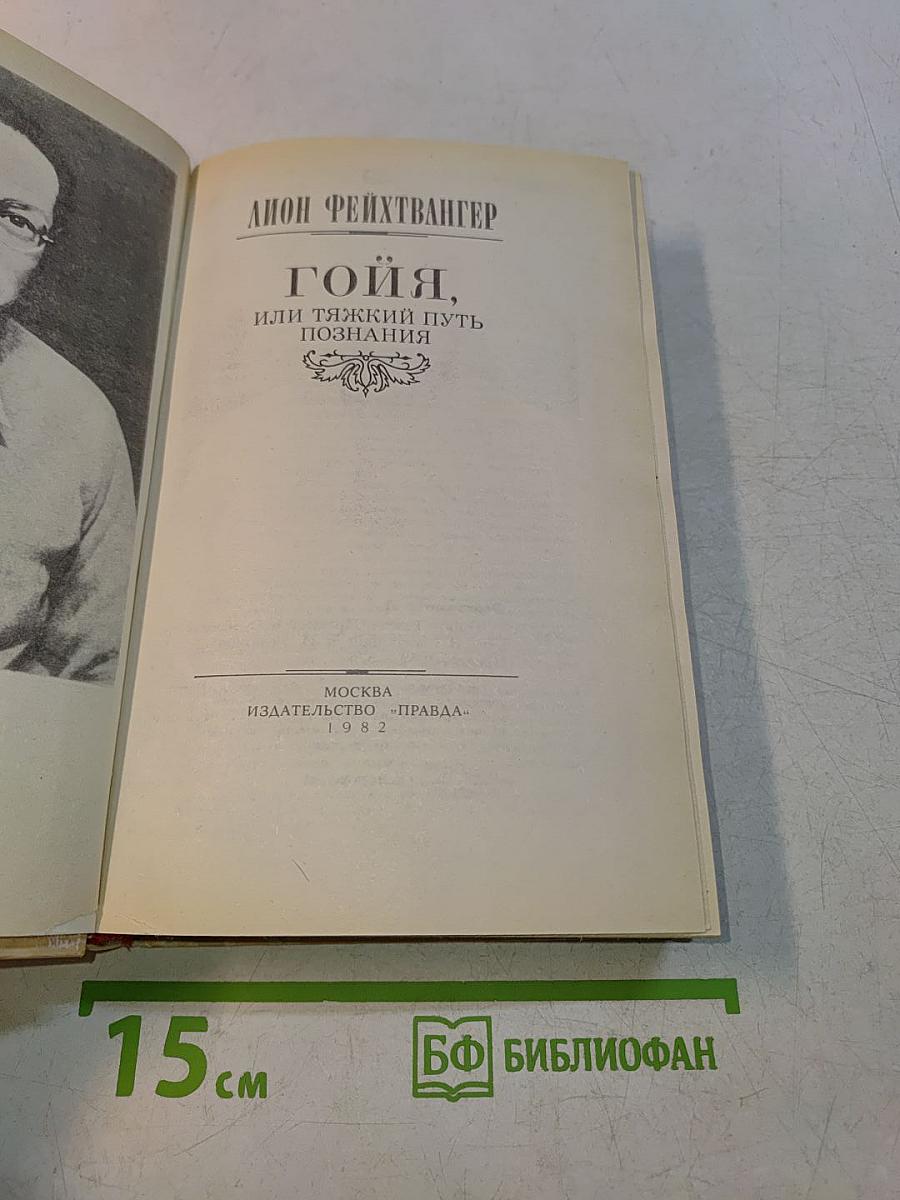 Гойя, или Тяжкий путь познания
