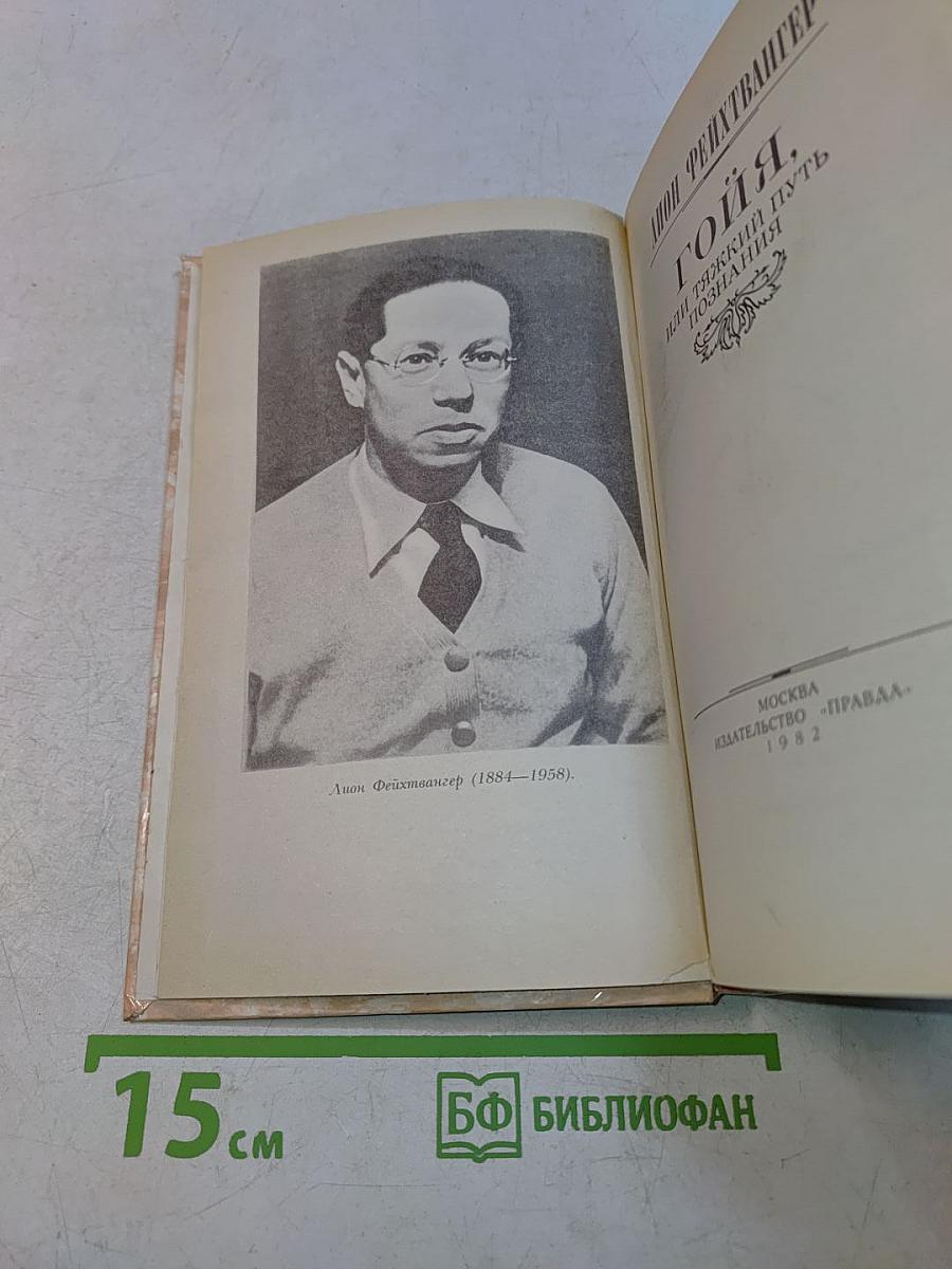 Гойя, или Тяжкий путь познания