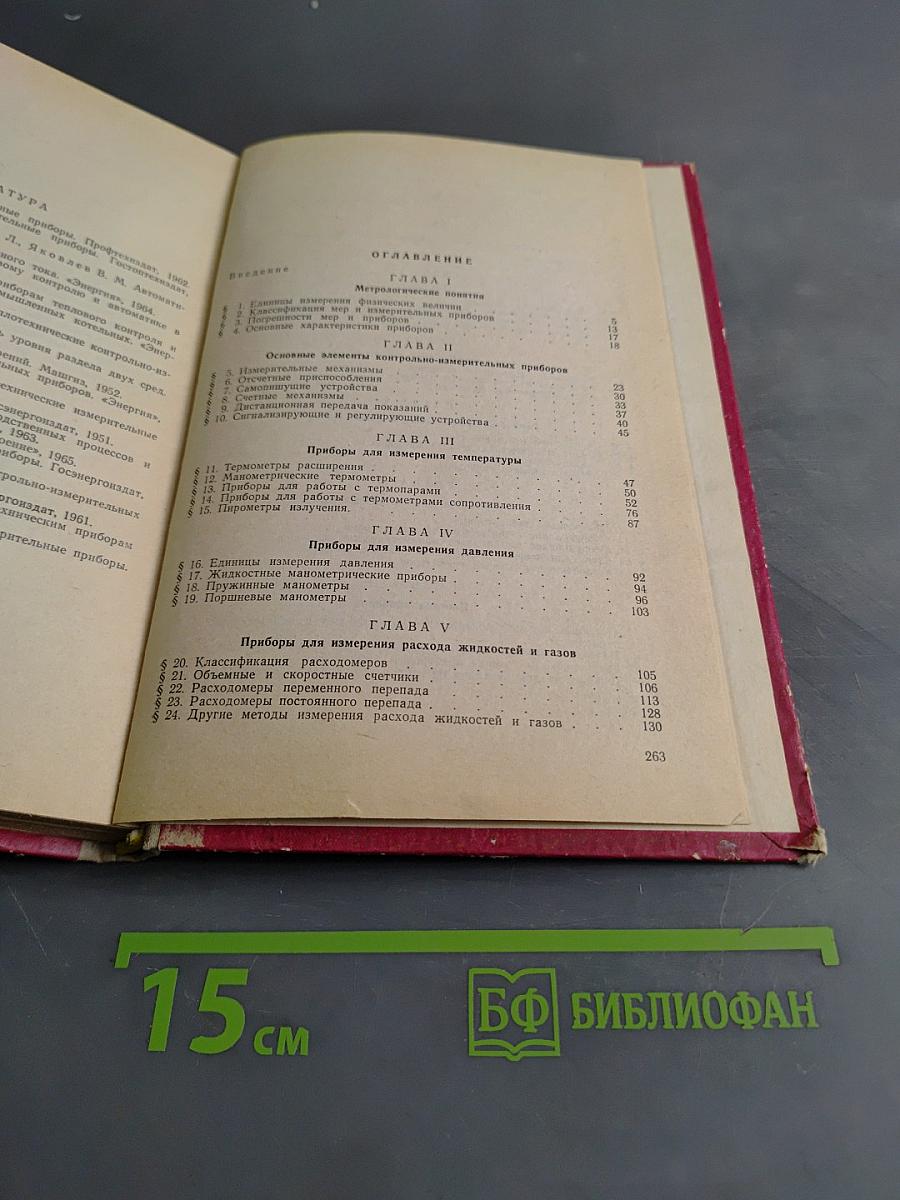Контрольно-измерительные приборы