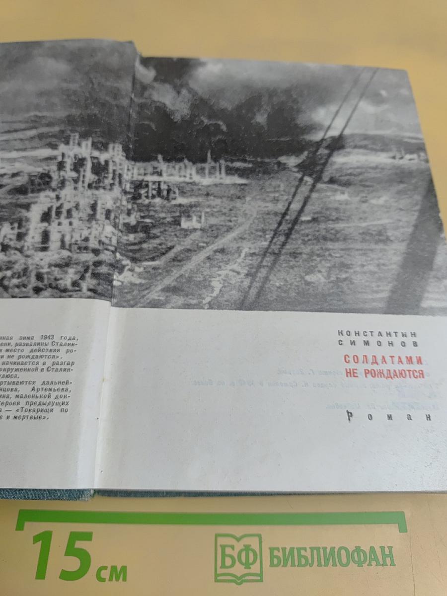 Солдатами не рождаются