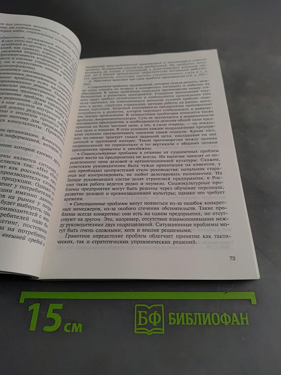 Стратегический менеджмент. Курс лекций