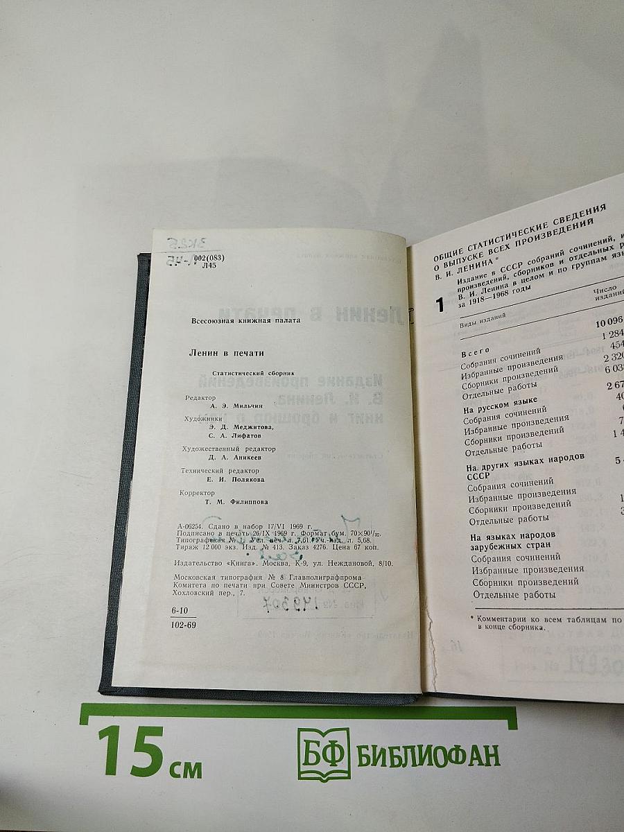 Ленин в печати