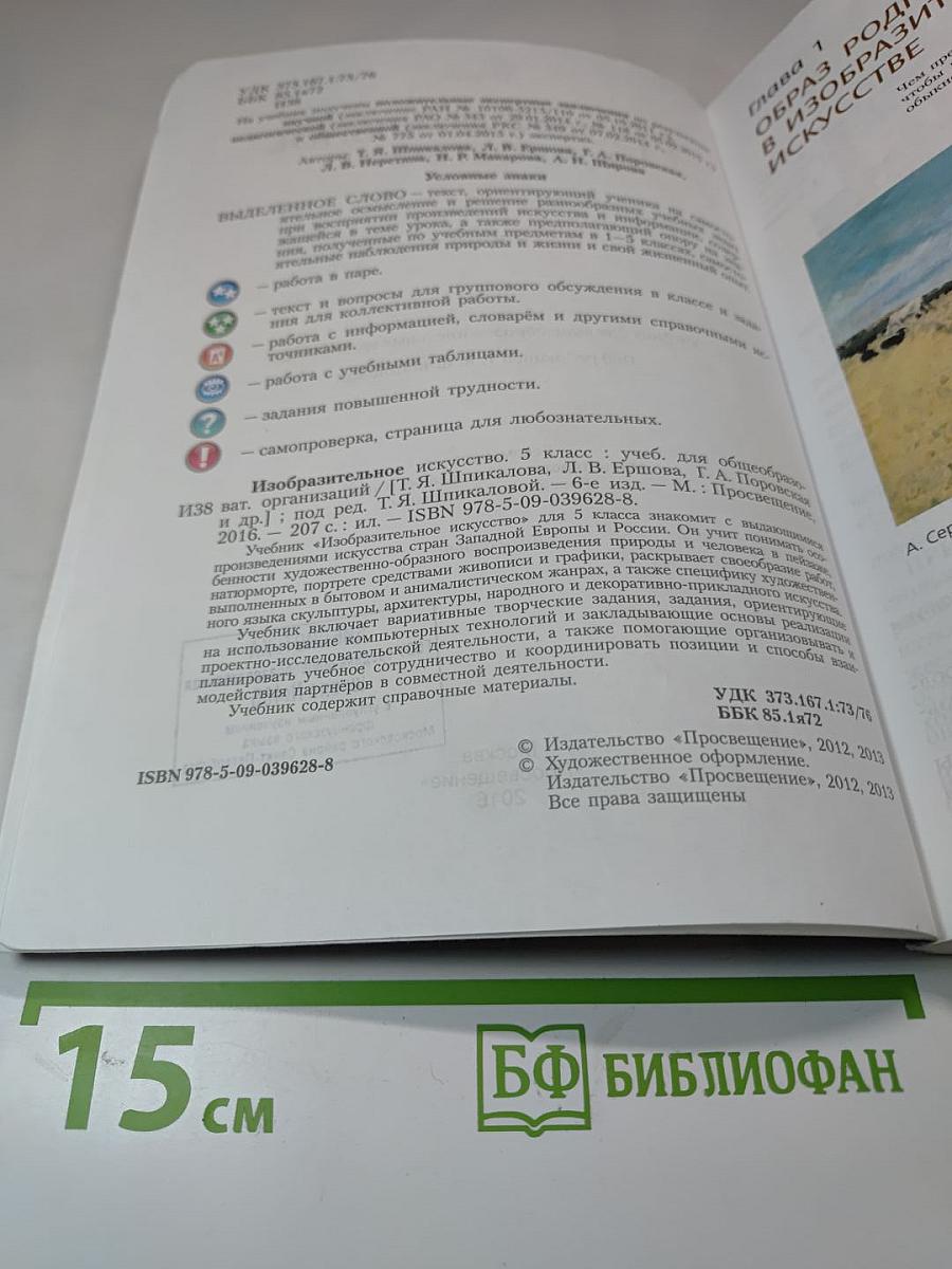 Изобразительное искусство 5 класс