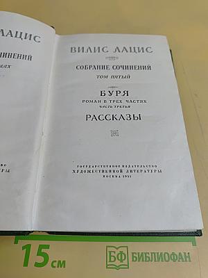 Буря. Рассказы. Собрание сочинений. Том пятый