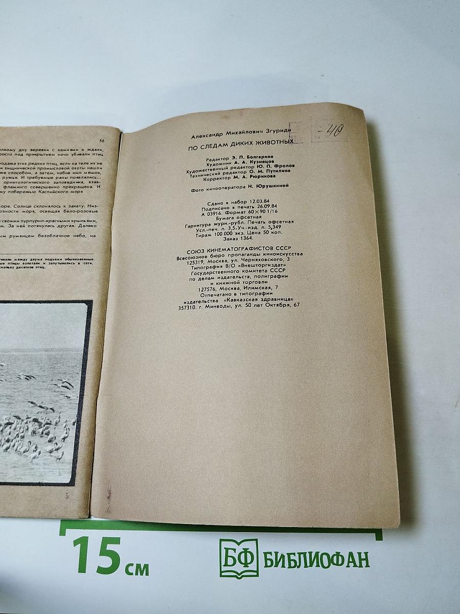 По следам диких животных