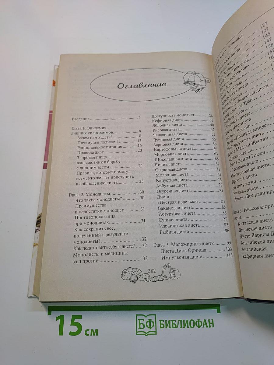 Самые популярные диеты. Медицинский справочник