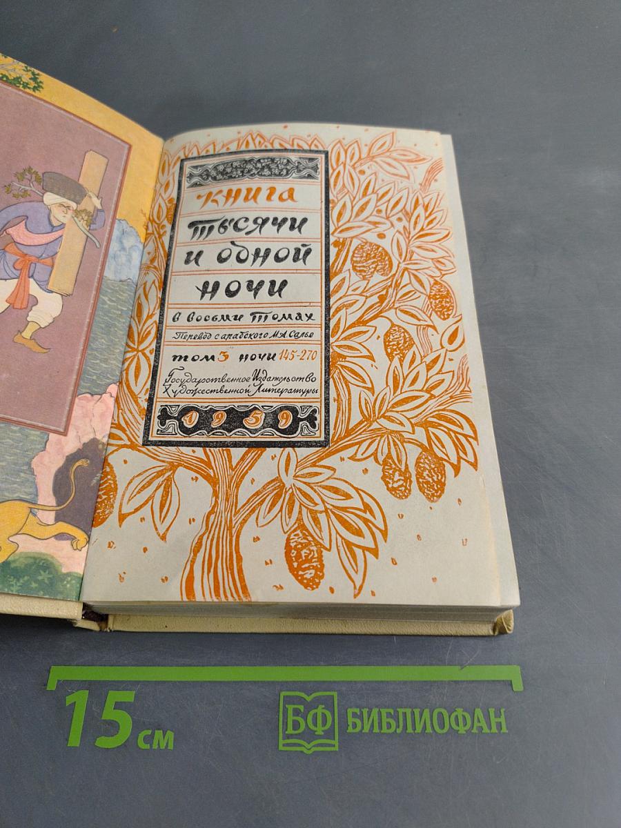 Книга тысячи и одной ночи в восьми томах
