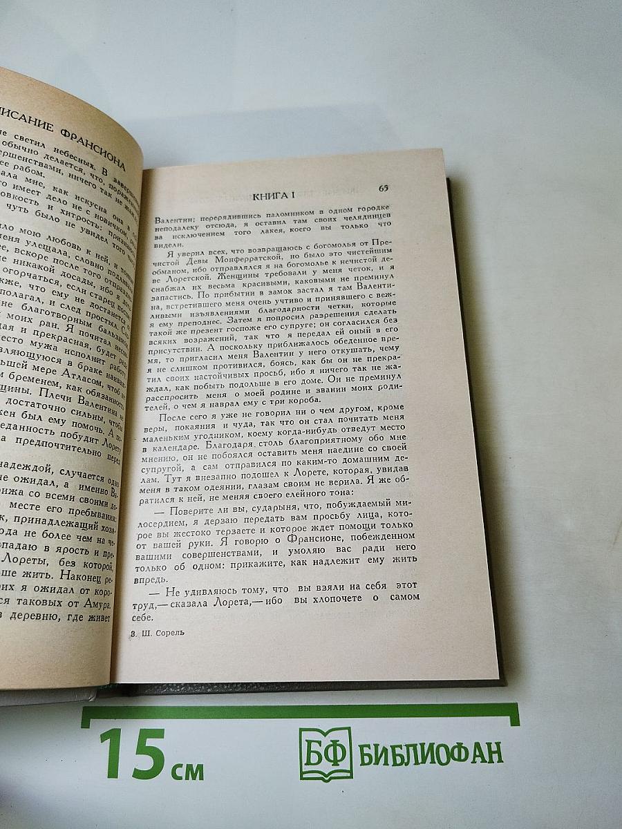 Правдивое комическое жизнеописание Франсиона