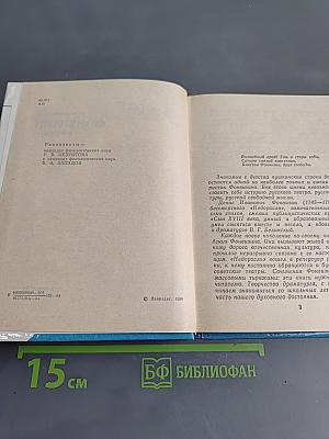 Фонвизин в Петербурге