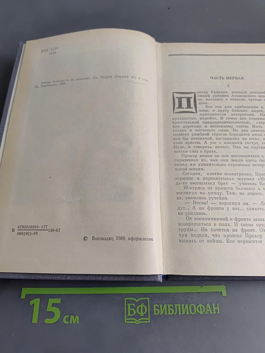 Юг в огне