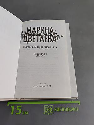 Марина Цветаева. В огромном городе моем ночь. Стихотворения 1906-1941