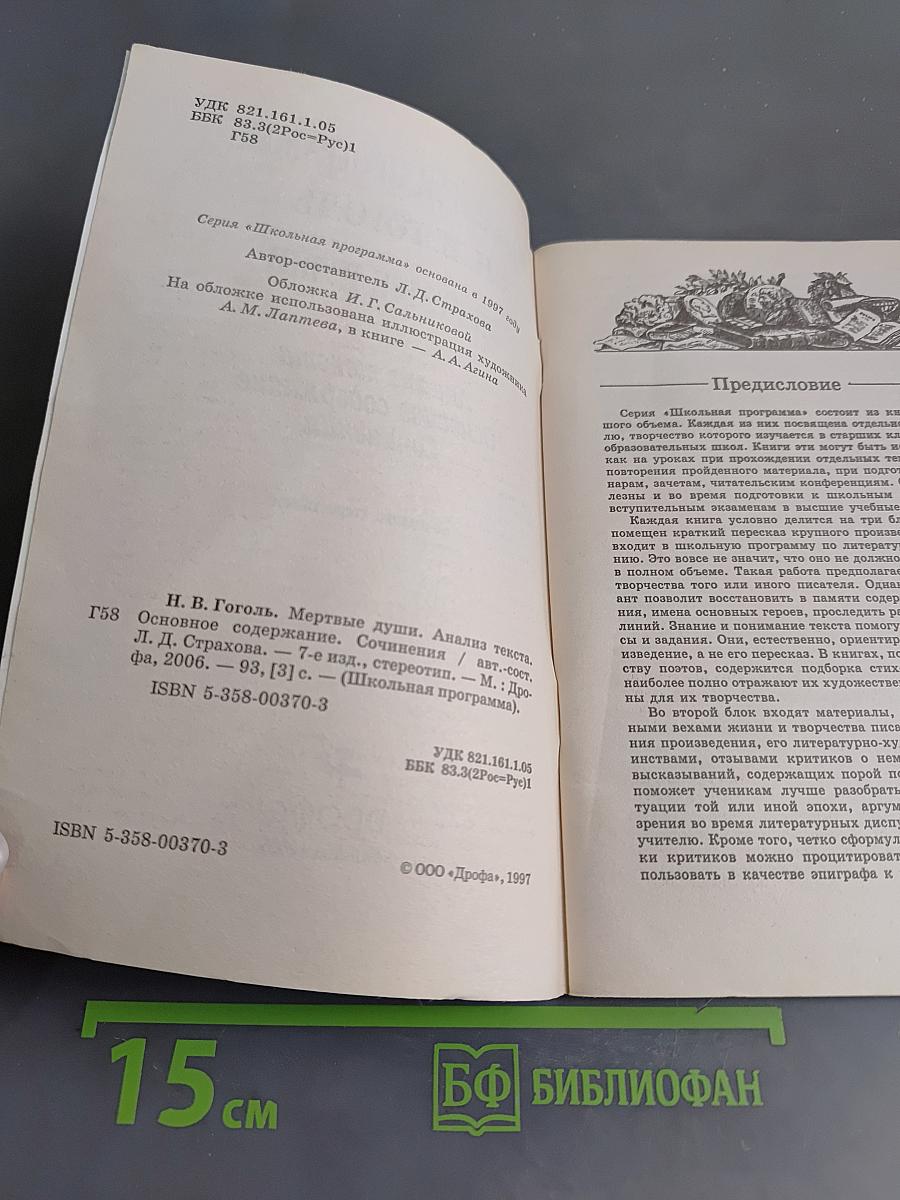 Мертвые души. Анализ текста. Основное содержание. Сочинения