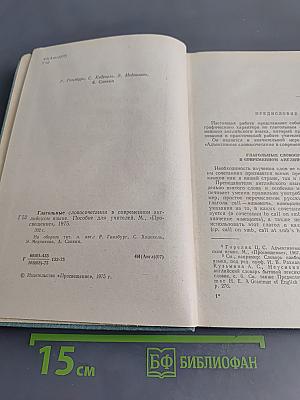 Глагольные словосочетания в современном английском языке. Пособие для учителей