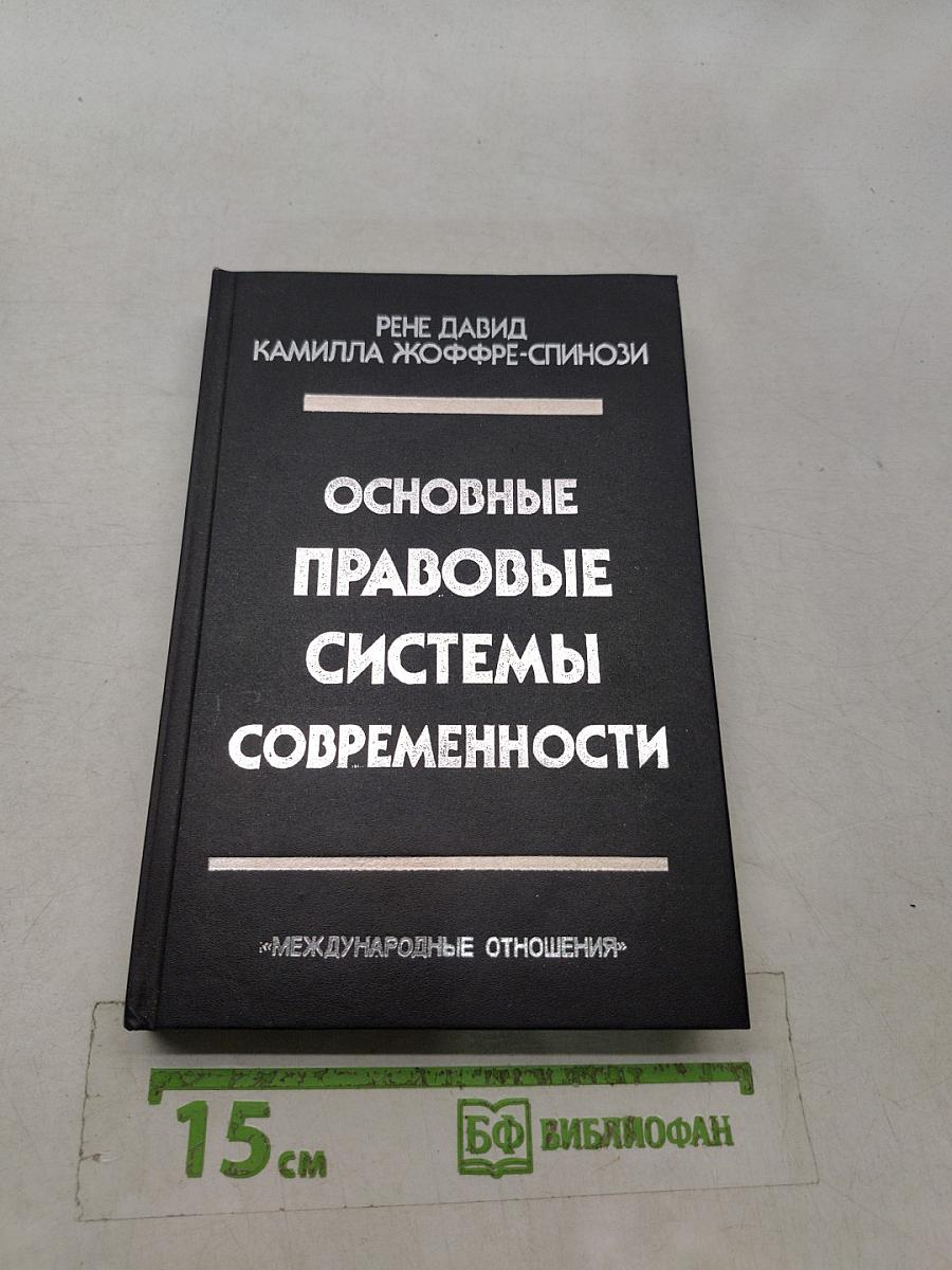 Основные правовые системы современности