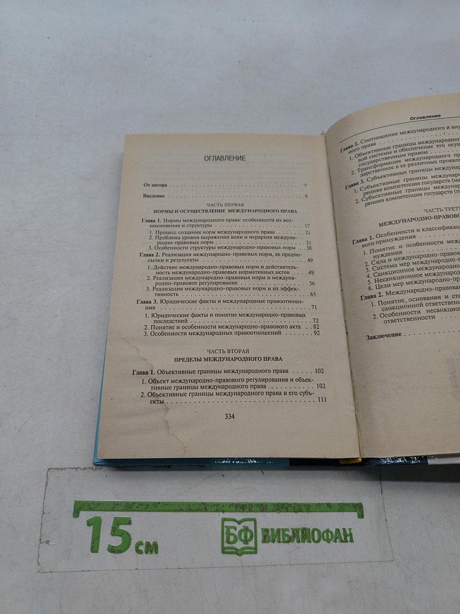 Теория международного права
