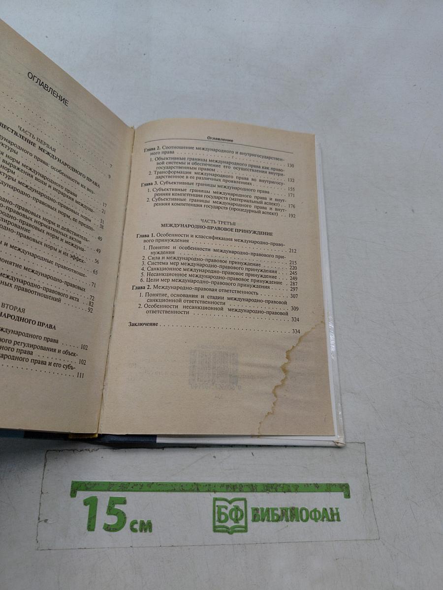 Теория международного права