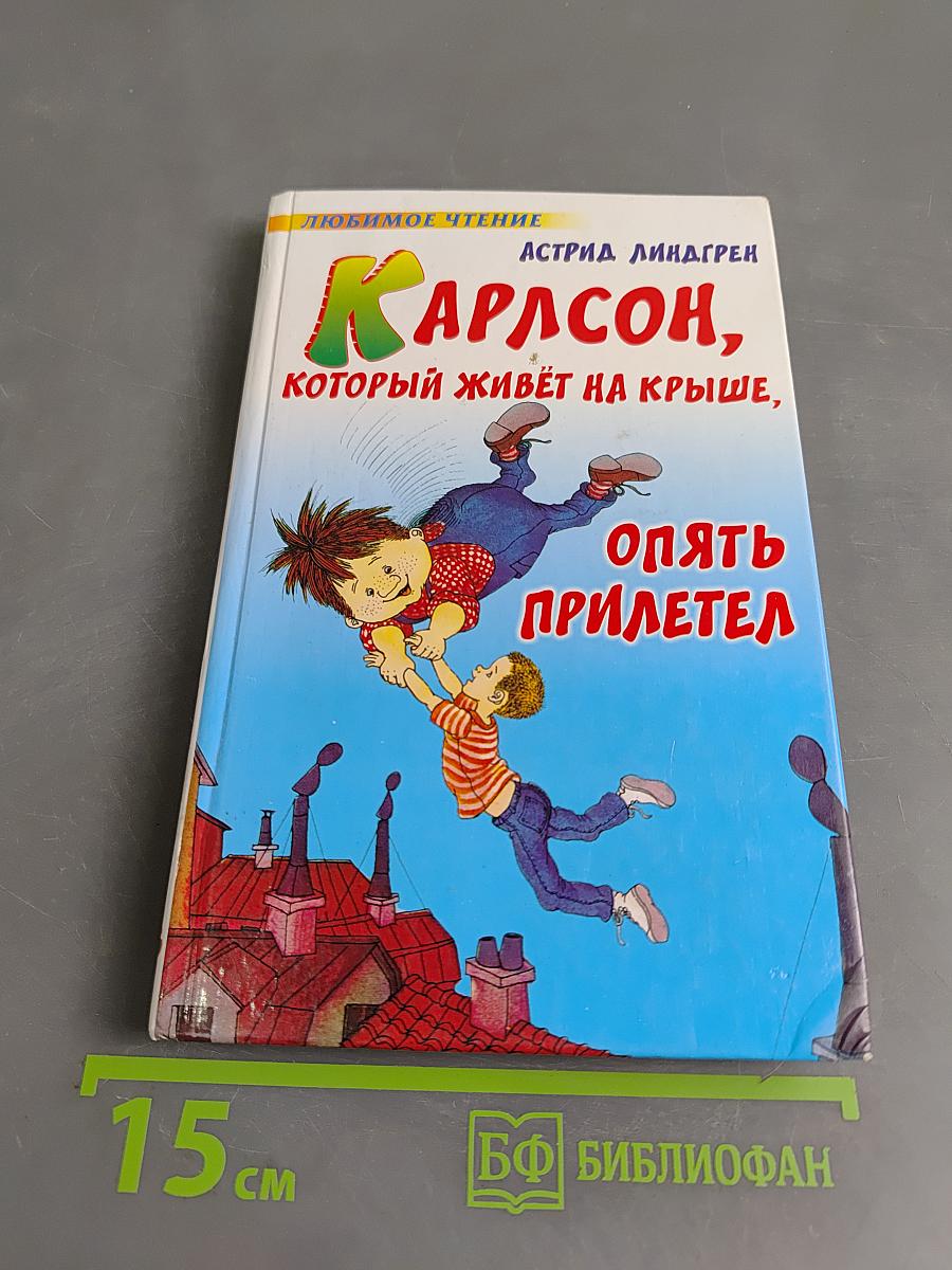 Карлсон, который живёт на крыше, опять прилетел