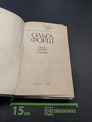 Одеты камнем. Радищев